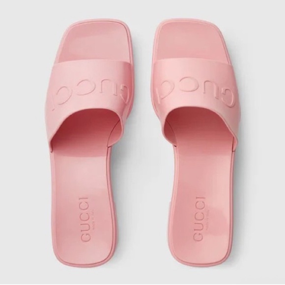 Gucci Shoes - Gucci pink sandals